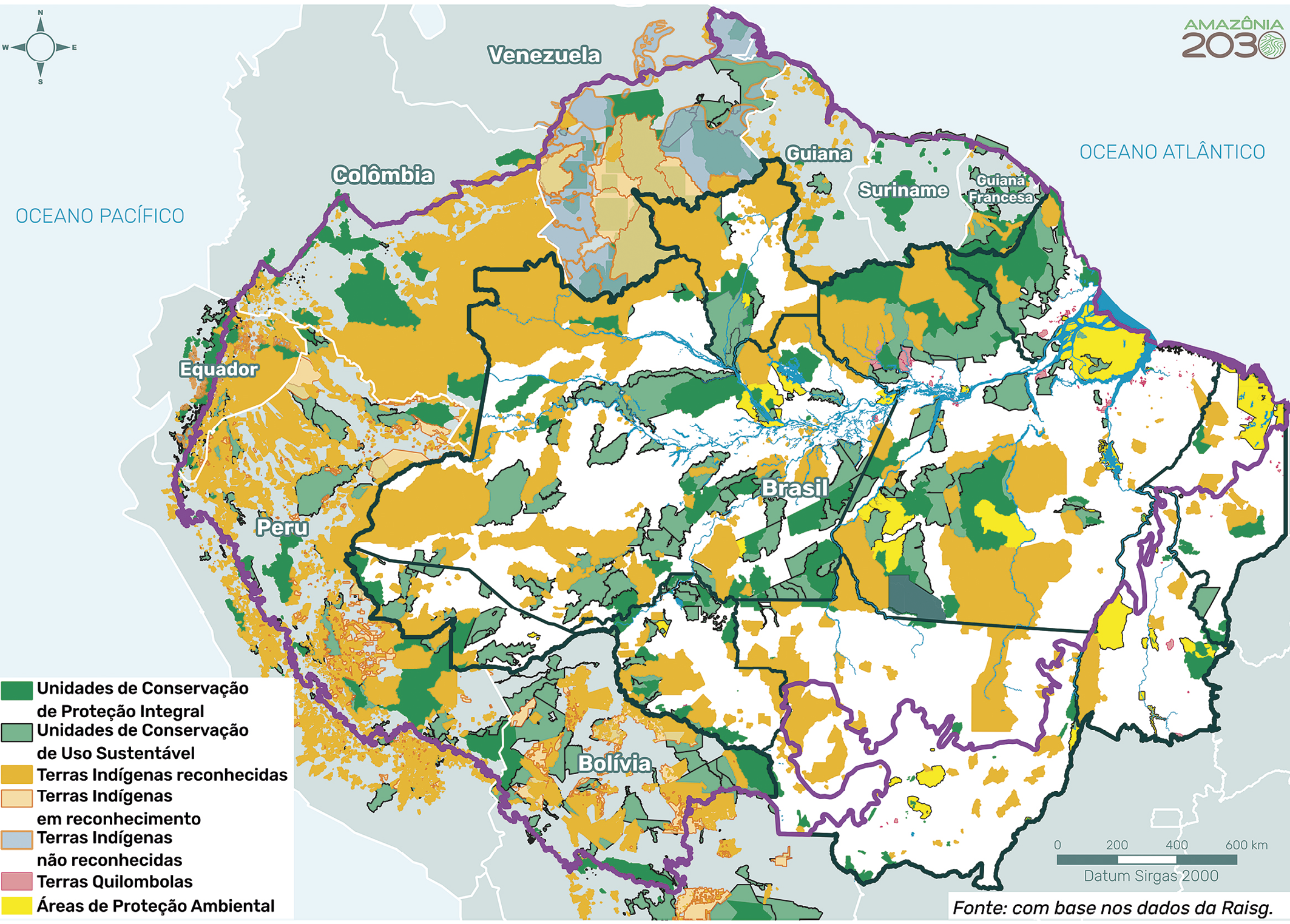 Áreas Protegidas da Pan-Amazônia, 2023